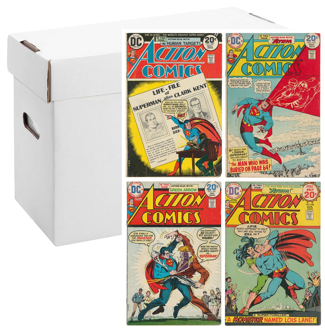Action Comics Group of 147 Comic Books (DC Comics, 1973-92)... (1 of 6)