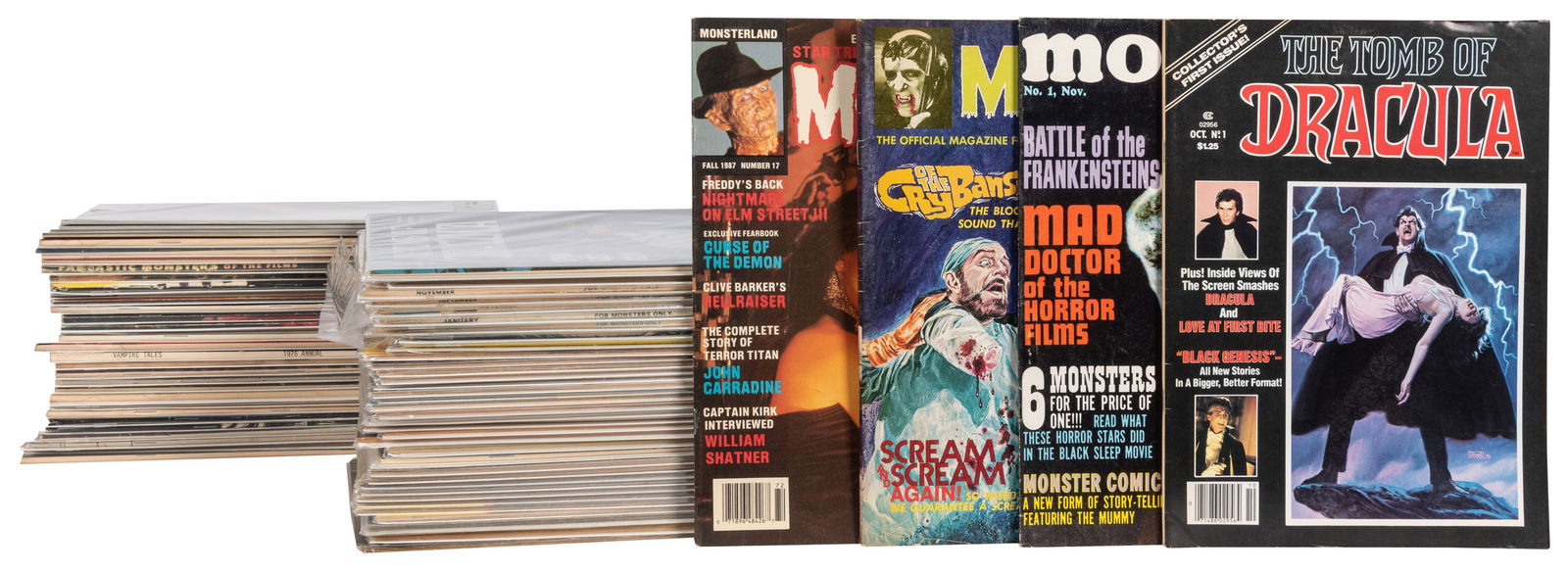 Monster Magazines and Comics Lot of 81 (Various Publishers,... (1 of 1)