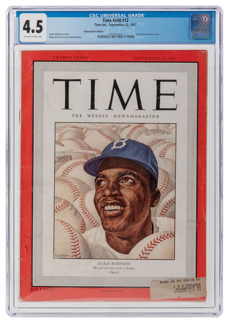 Time #v50 #12 Jackie Robinson Cover (Time Inc., Sept. 22, 1... (1 of 1)