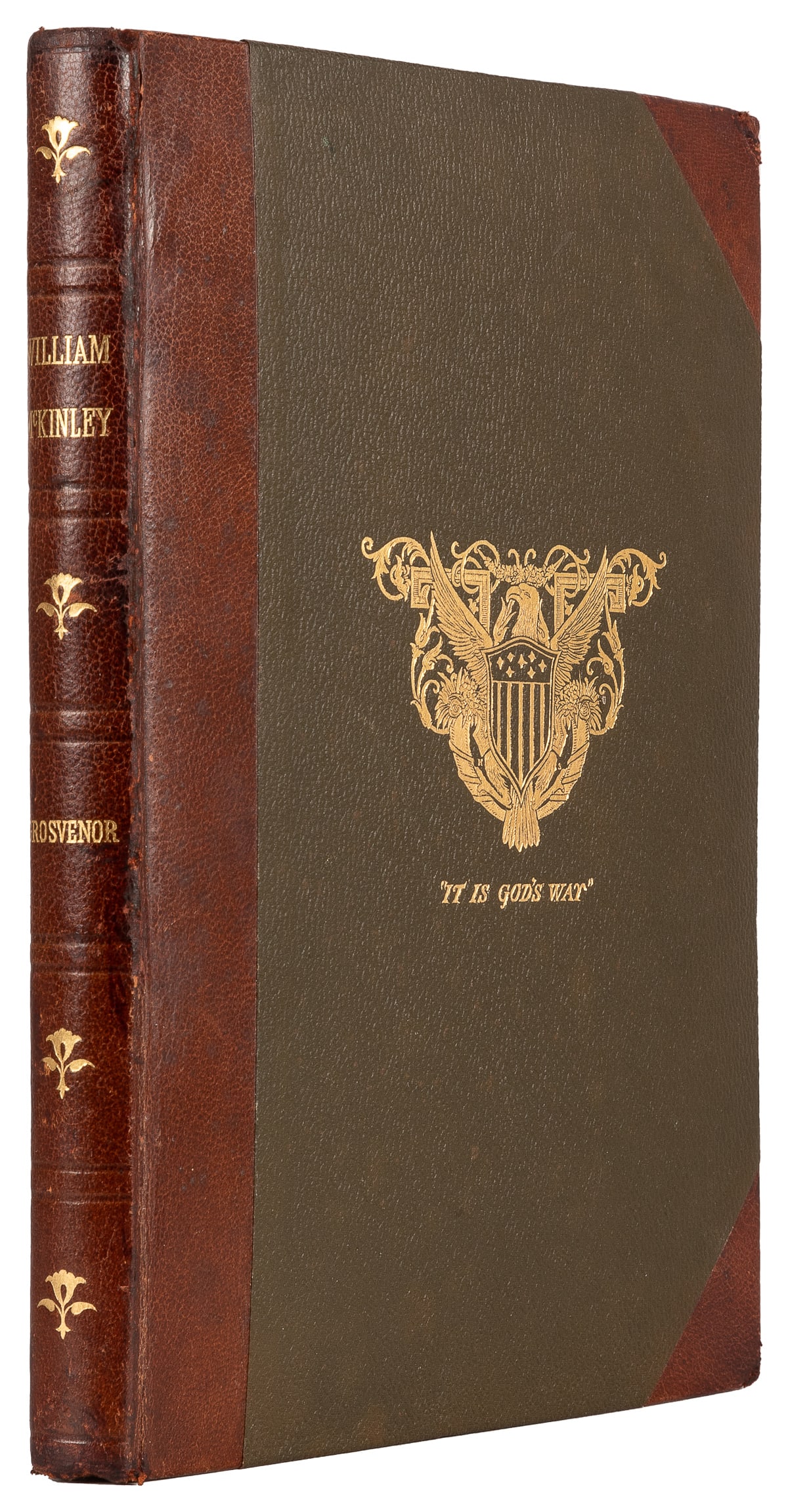 [AMERICANA]. [McKINLEY, William (1843-1901)]. -- GROSVENOR,... (1 of 2)