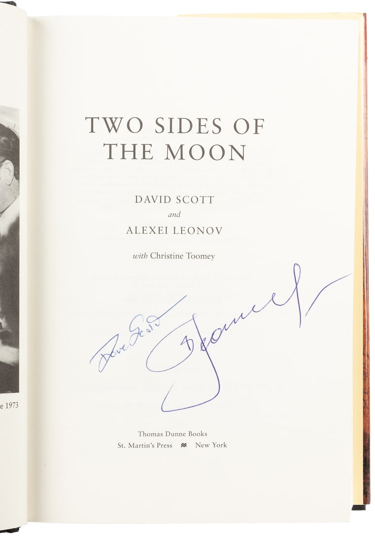[ASTRONAUTS]. SCOTT, David (b. 1932) and LEONOV, Alexei (19... (1 of 2)
