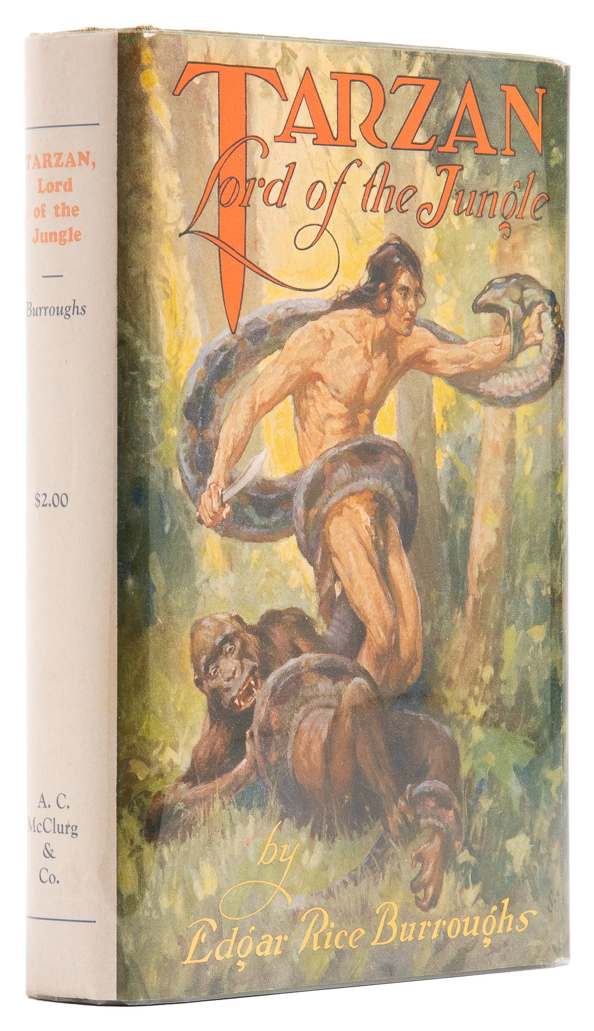 BURROUGHS, Edgar Rice (1875-1950). Tarzan Lord of the Jungl... (1 of 1)