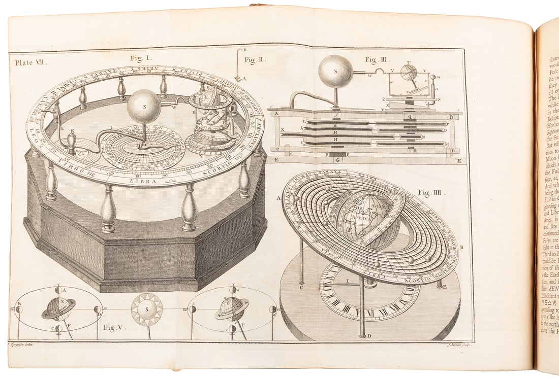FERGUSON, James (1710-1776). Astronomy explained upon Sir I... (1 of 2)
