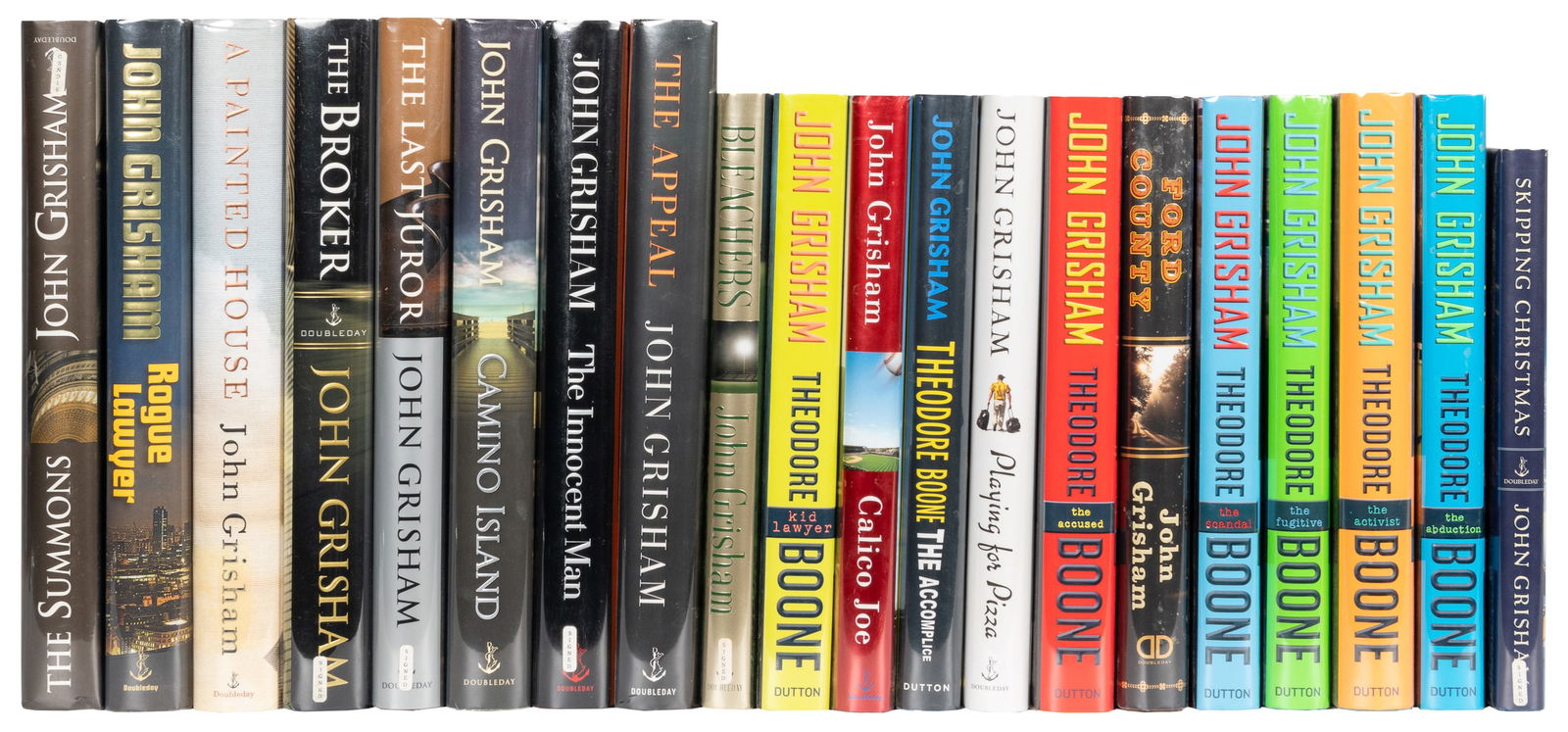 GRISHAM, John. A group of 44 first editions, including 34 s... (1 of 1)