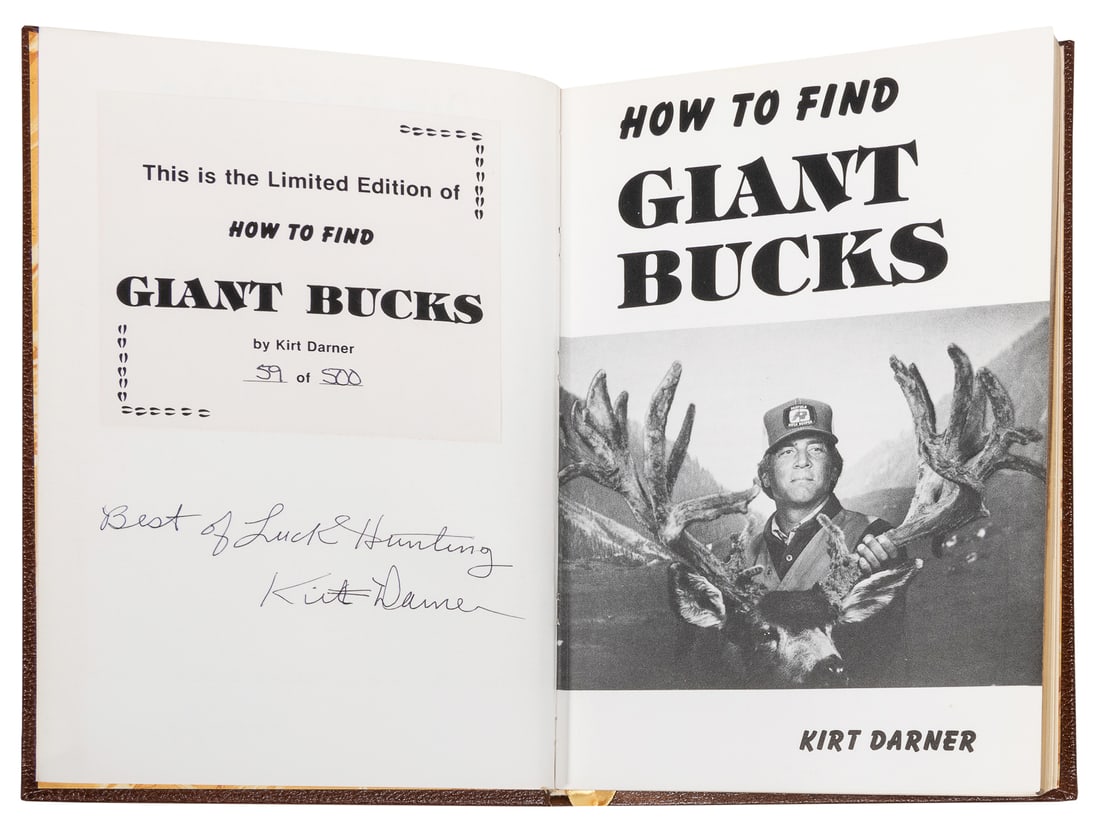 DARNER, Kirt (b. 1939). A group of 3 titles by the famous h... (1 of 2)