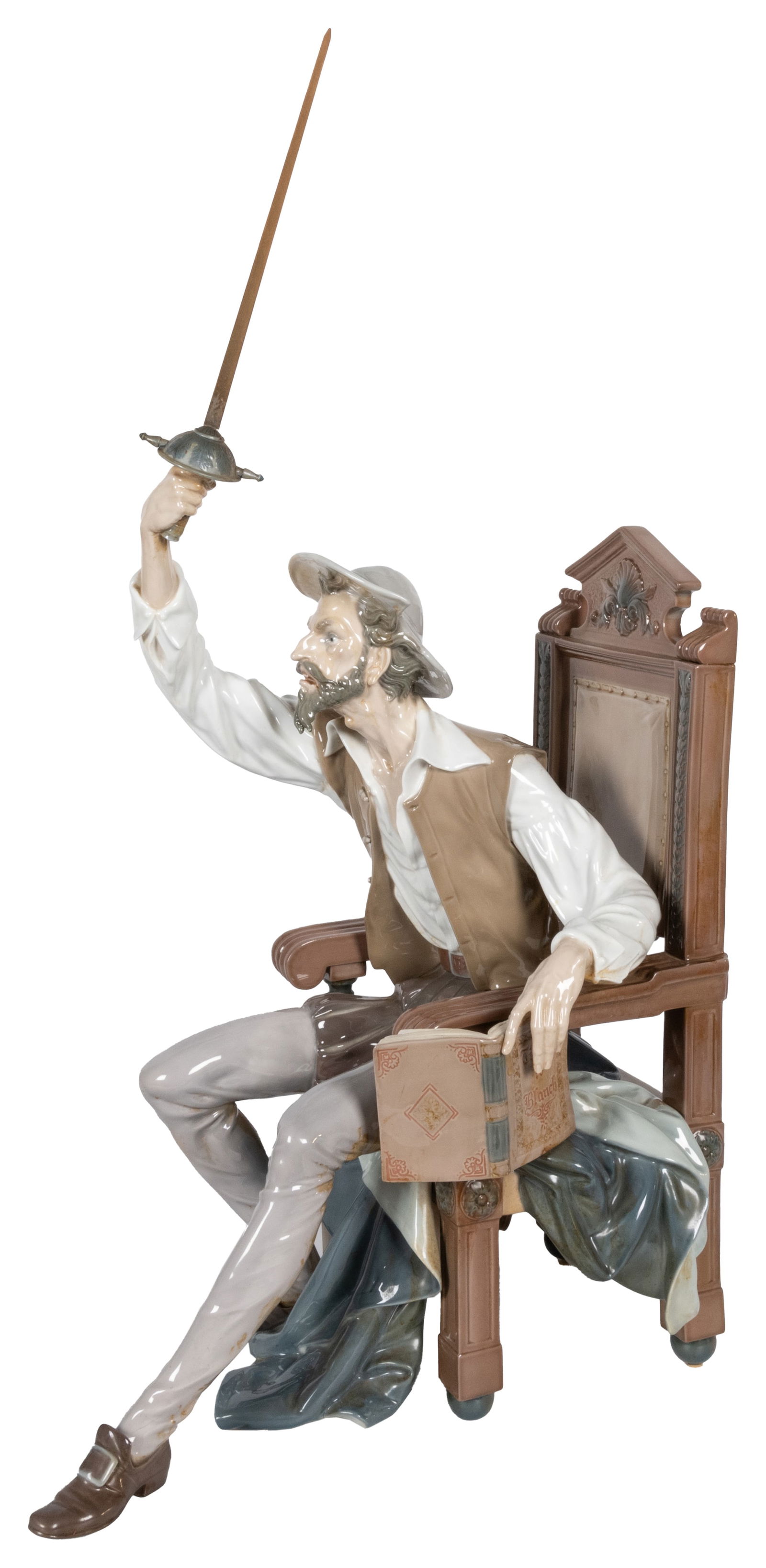[LLADRO]. [FURIO, Salvador, sculptor]. “I am Don Quixote.” (1 of 3)