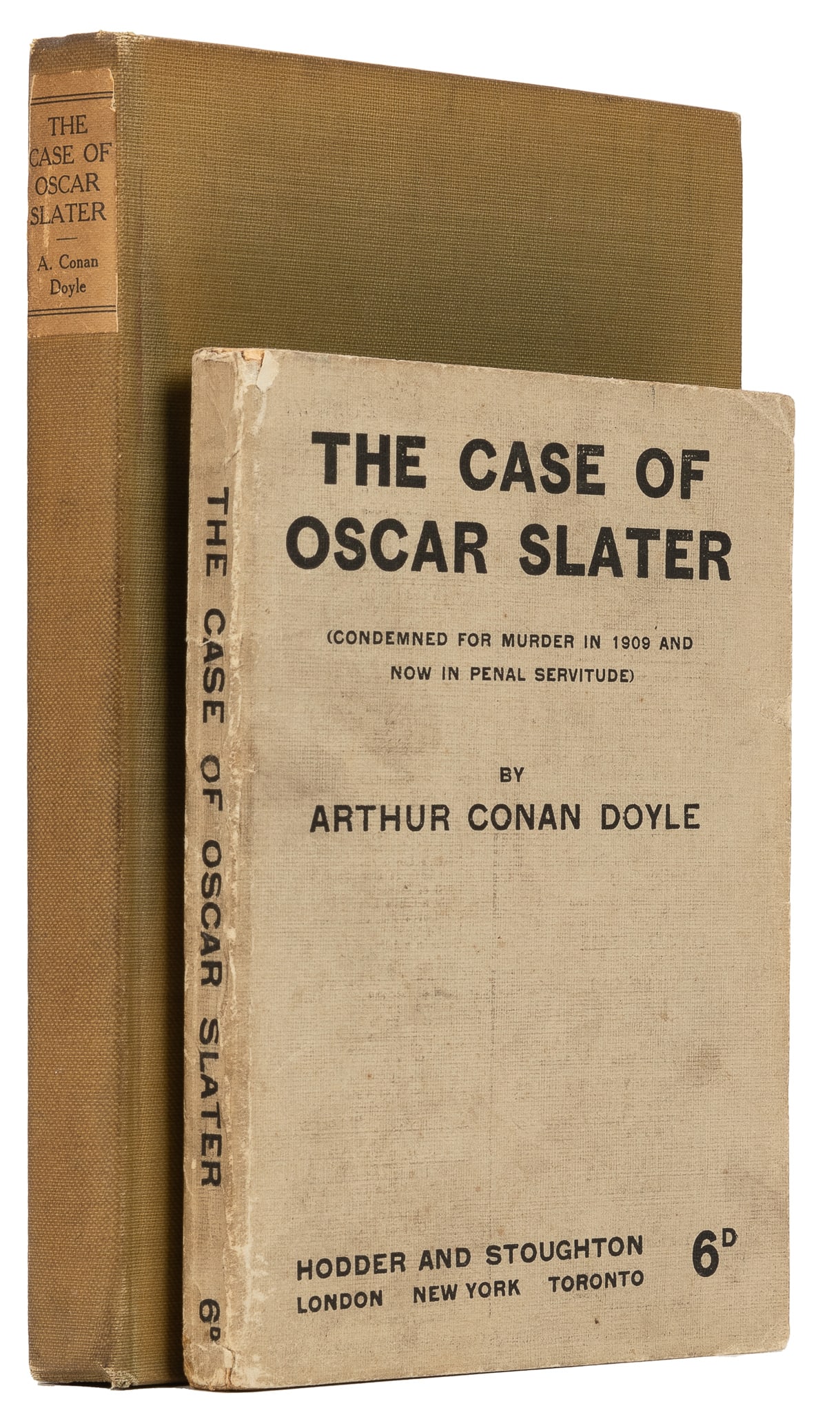 DOYLE, Arthur Conan (1859-1930). The Case of Oscar Slater. ... (1 of 1)