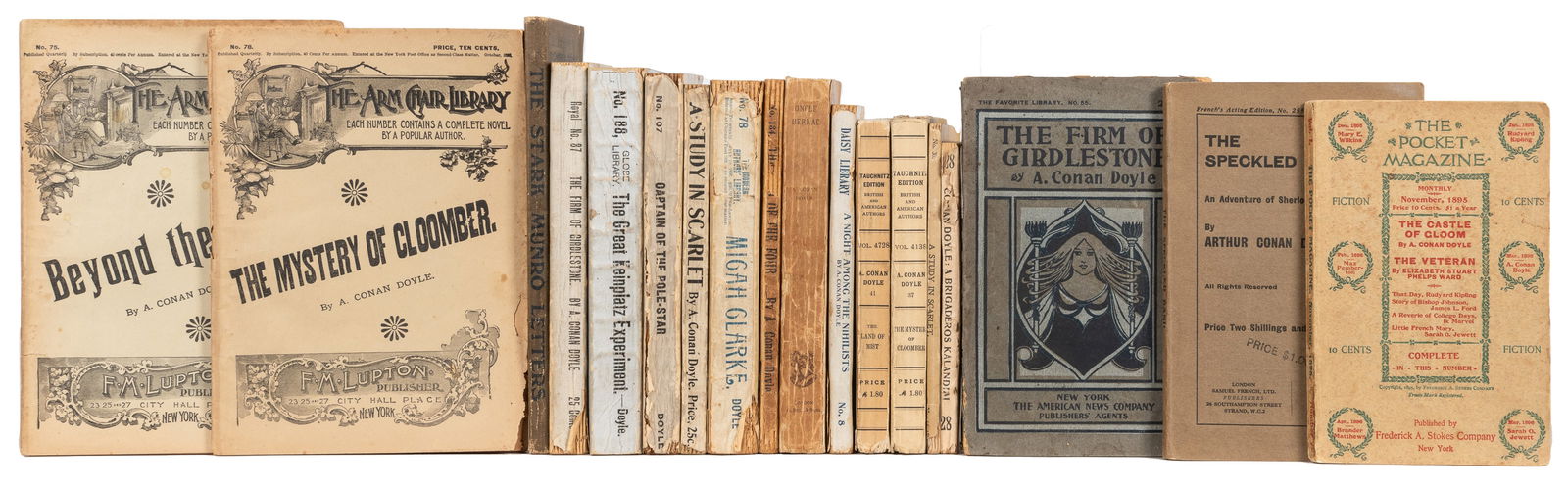 DOYLE, Arthur Conan (1859-1930). A group of 20 early titles... (1 of 1)