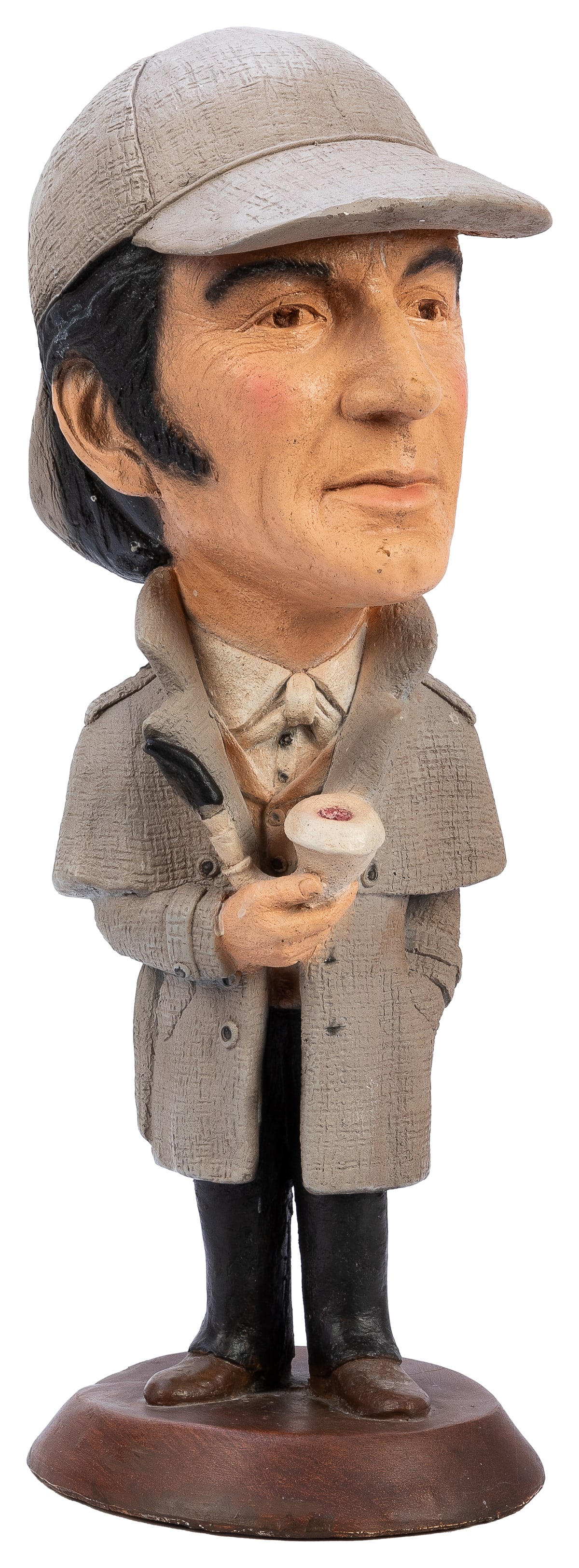 Esco Sherlock Holmes Statue. [Esco Products, 1981]. Painted... (1 of 2)