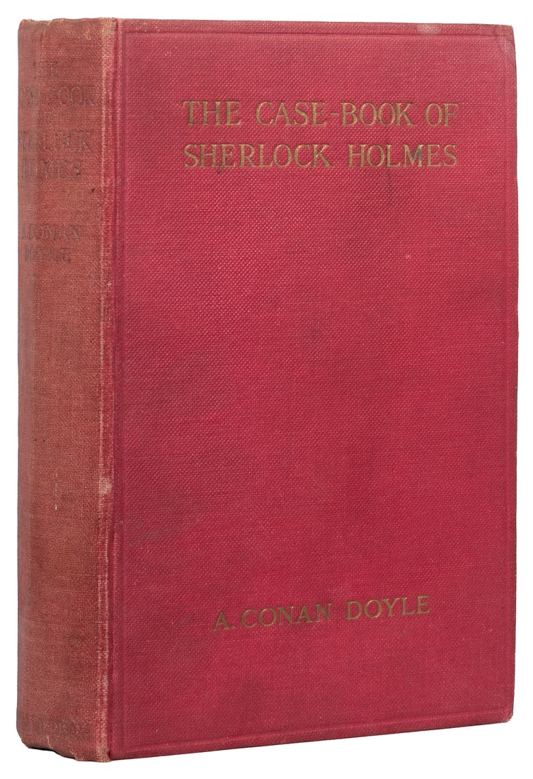 DOYLE, Arthur Conan (1859-1930). The Case-Book of Sherlock ... (1 of 2)