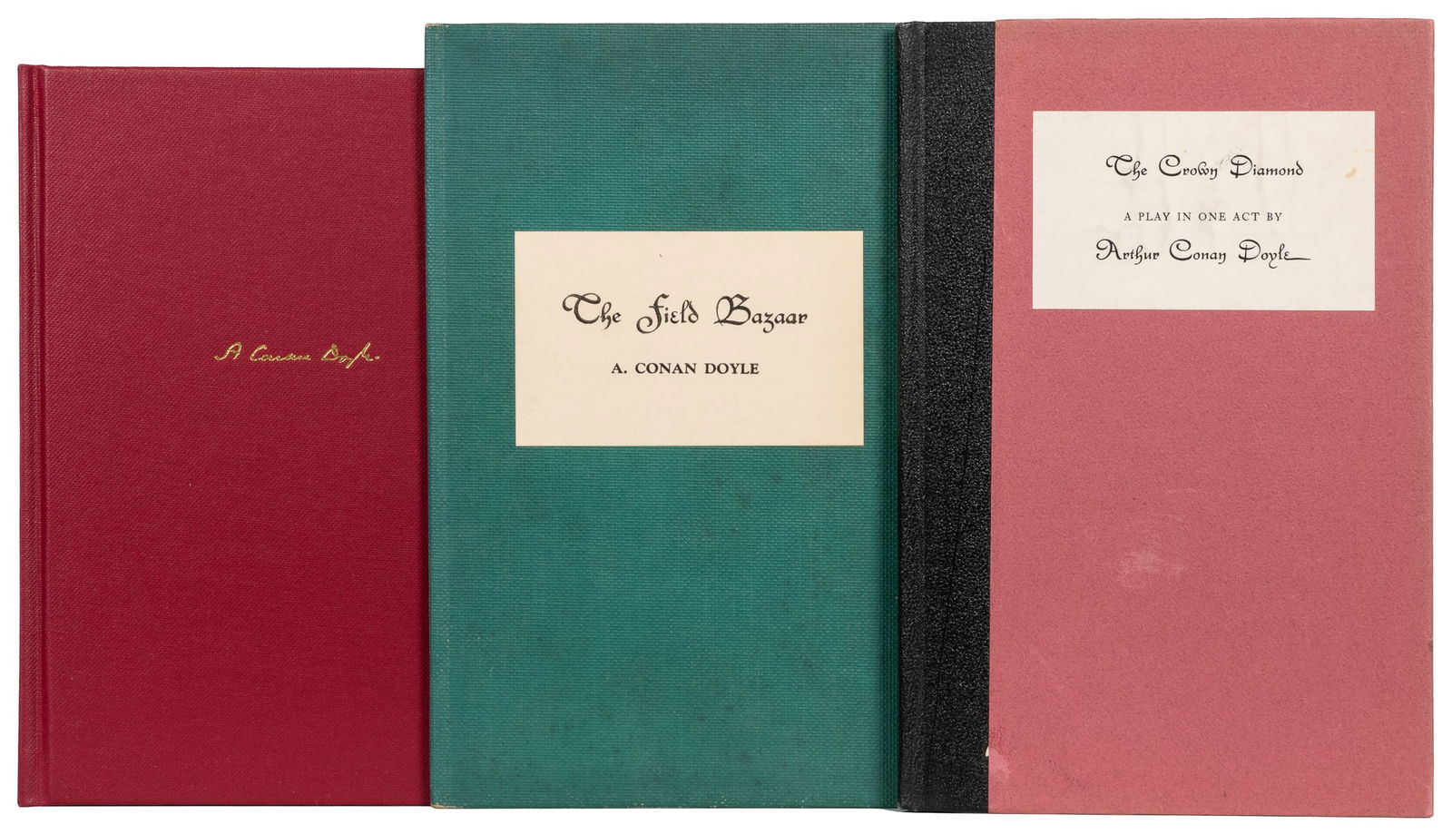DOYLE, Arthur Conan (1859-1930). A group of 3 works, includ... (1 of 4)