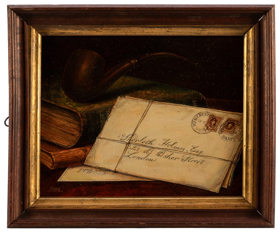 DARCY, Diana. “Sherlock Holmes, Esq.” [Ca. 20th century]. O... (1 of 1)