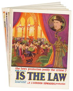 21st Annual Announcement Fox Film Corporation. Film Yearboo...: 21st Annual Announcement Fox Film Corporation. Film Yearbook. [Hollywood, CA: Fox Film Corporation Limited, 1924]. 4to. Profusely illustrated, most illustrations are double-page. Original pictorial