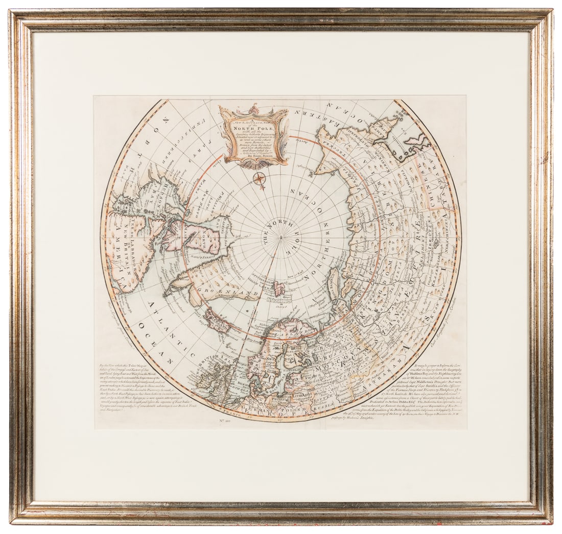 [ARCTIC]. BOWEN, Emanuel. A New & Accurate Map of the North... (1 of 1)
