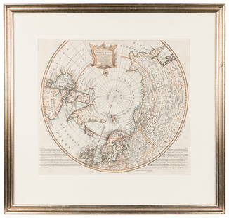 [ARCTIC]. BOWEN, Emanuel. A New & Accurate Map of the North...: [ARCTIC]. BOWEN, Emanuel. A New & Accurate Map of the North Pole. London, [ca. 1746]. Copper-plate map, hand-colored, of the regions north of 50 degrees. The western side of North America is marked Pa