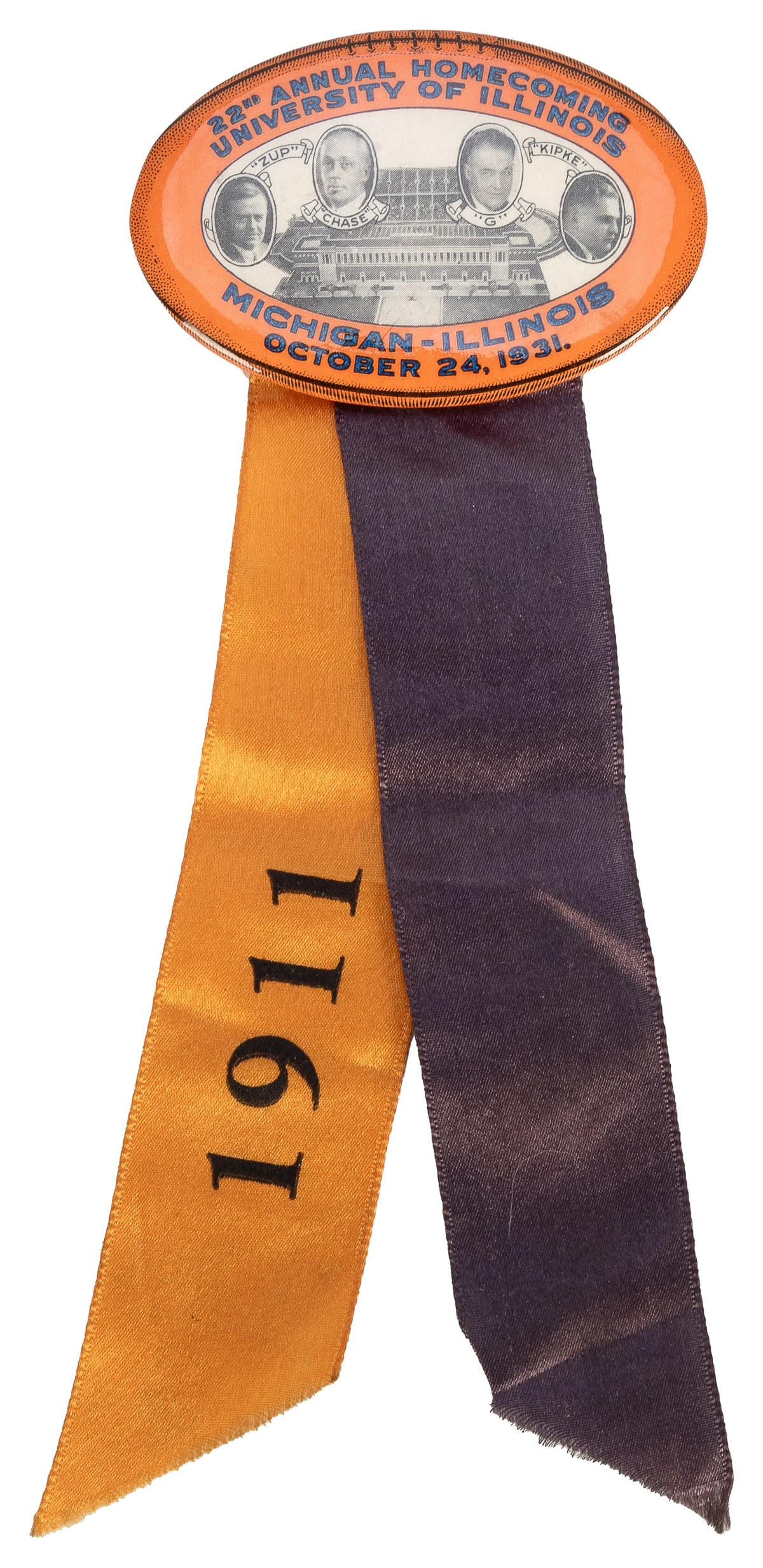 [CHICAGO COLLEGE FOOTBALL]. 22nd Annual Homecoming Universi... (1 of 1)