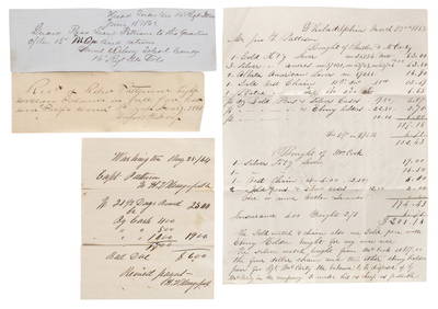 [CIVIL WAR]. PATTISON, Captain Robert (1834-1917). Three Re... (1 of 2)