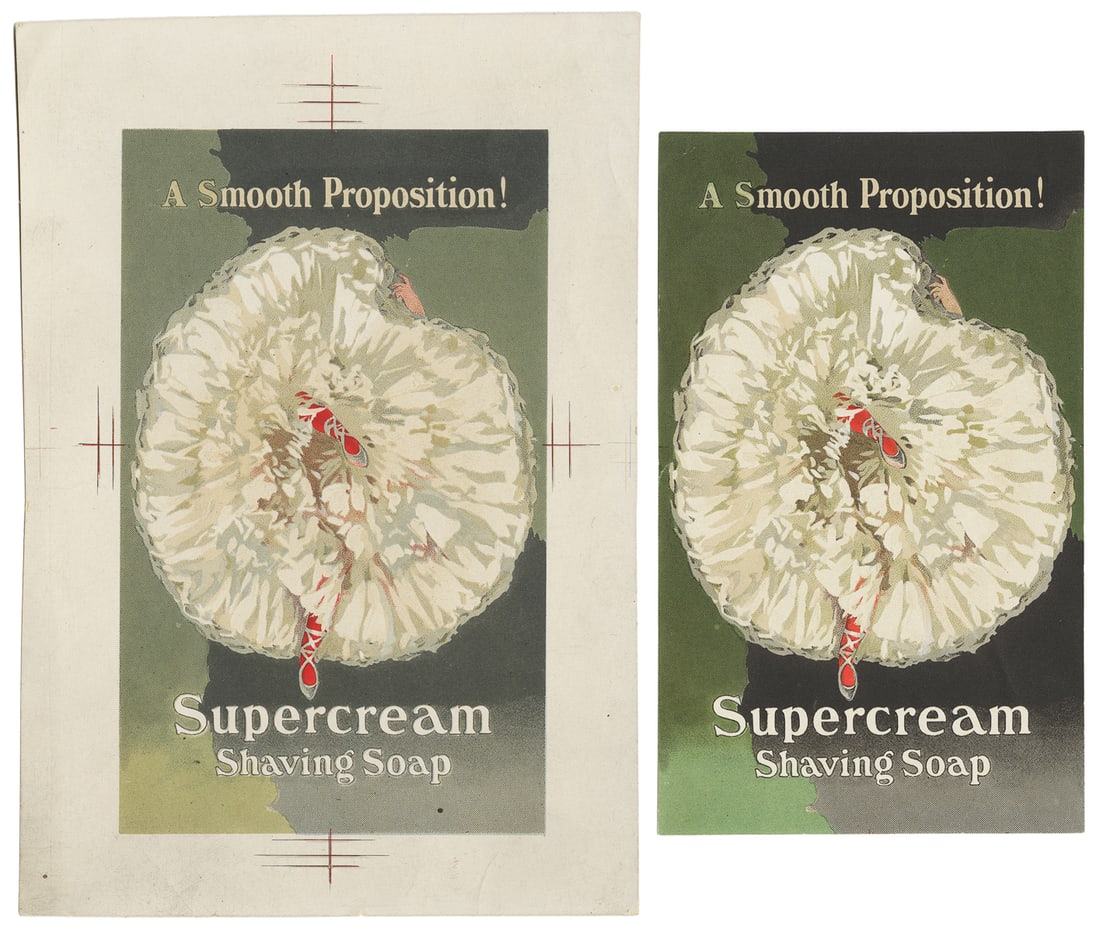 [COLOR PROOF FOR AN AD]. Proof sheet for the “A Smooth Prop... (1 of 1)