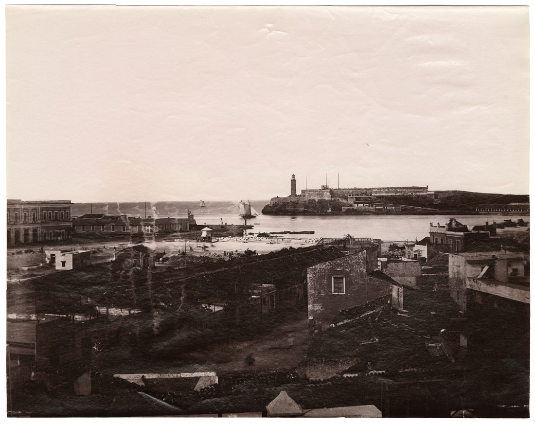 [EARLY CUBA]. Group of Three Photos of Havana and Environs.... (1 of 3)