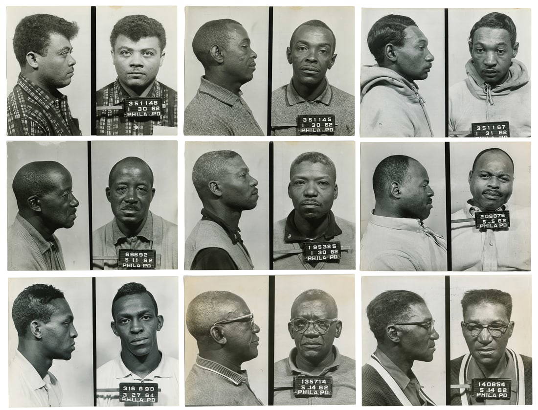 [mugshotsphiladelphia]. An Archive Of Nearly 200 M... Auction
