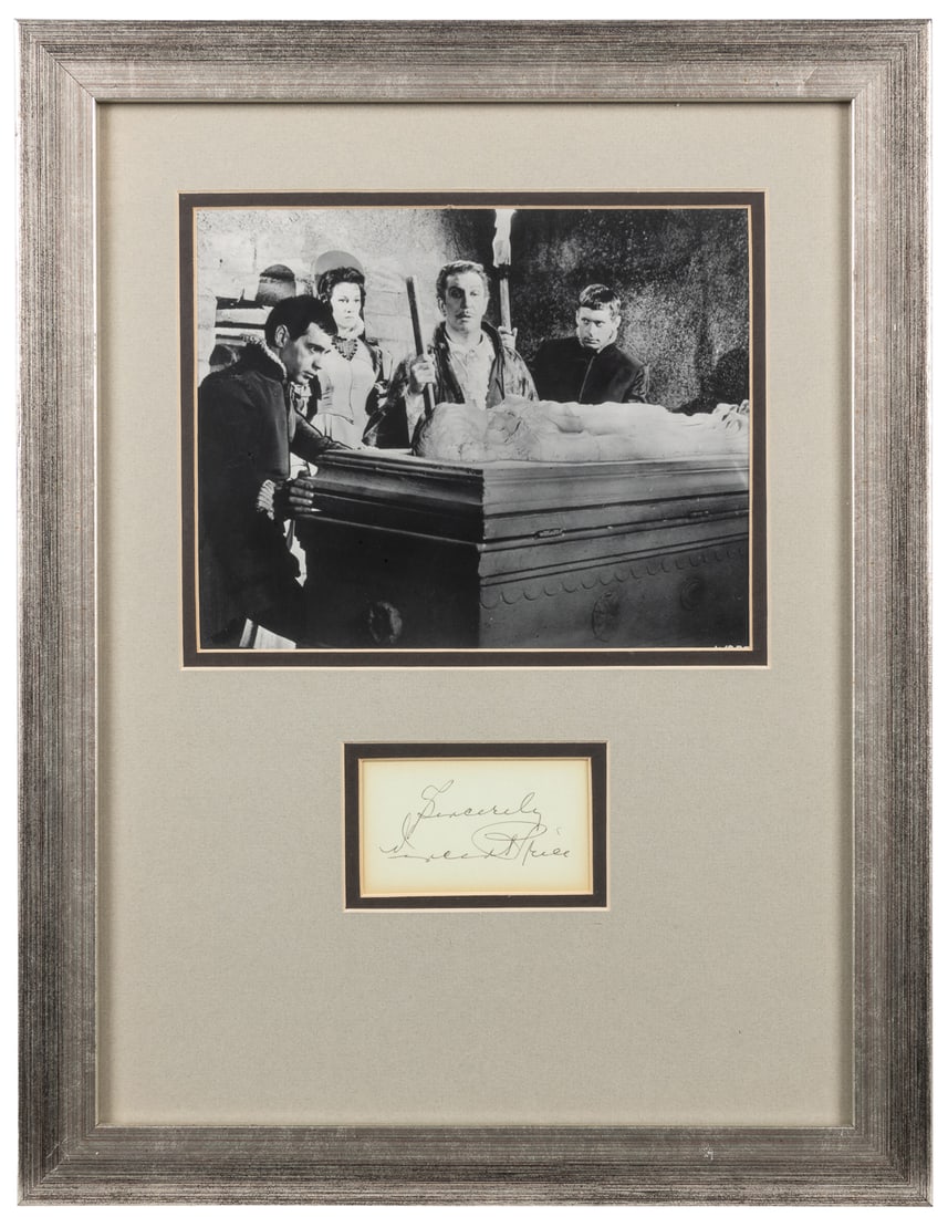 [SHOW BUSINESS]. [PRICE, Vincent (1911-1993), et al.] Group... (1 of 3)