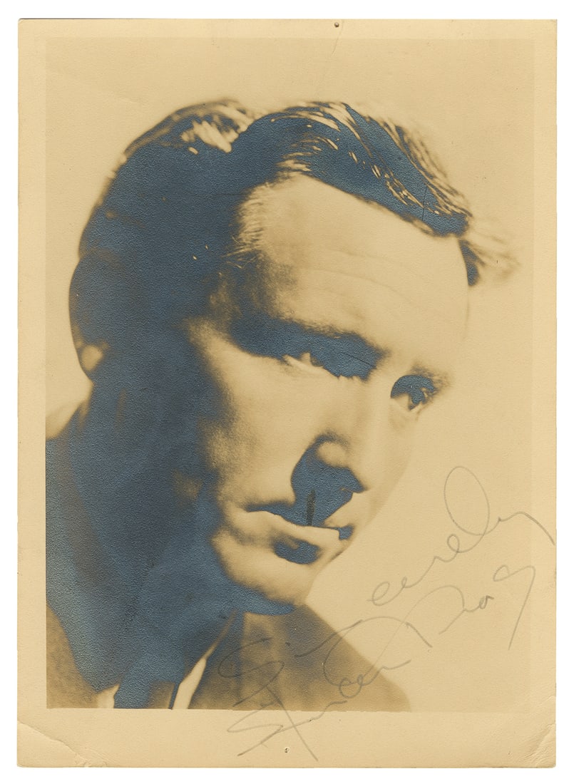 TRACY, Spencer (1900-1967). Signed Photo. [1938]. Silver ge... (1 of 1)