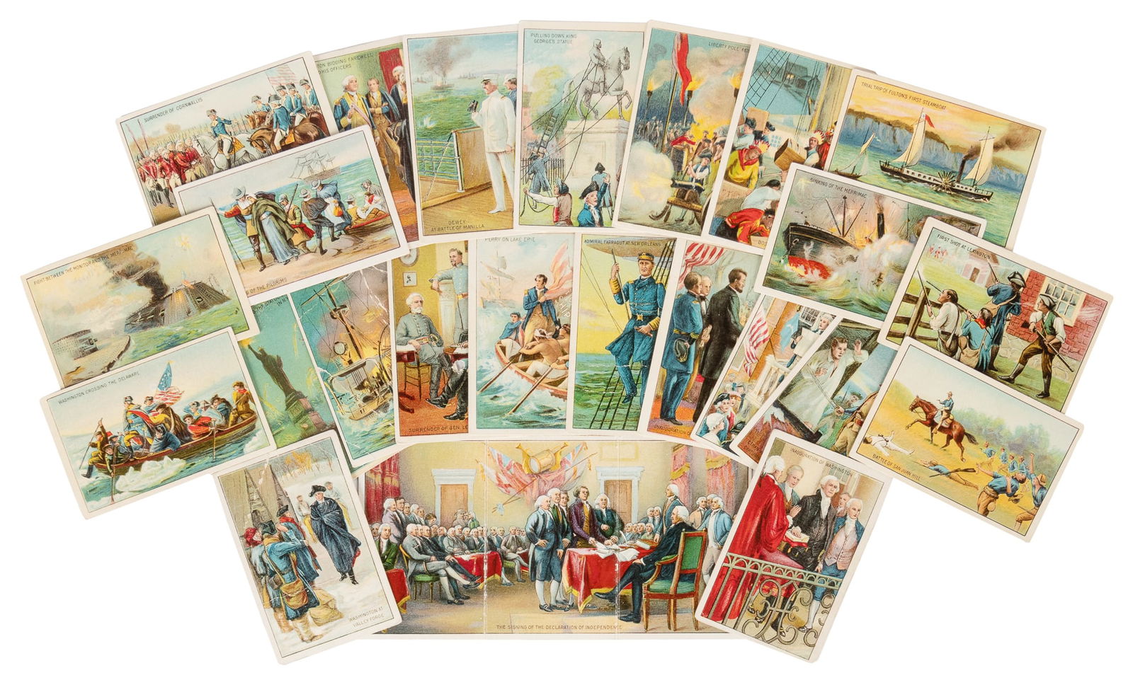 [CIGARETTE CARDS]. A Group of 25 “Historical Events Series”... (1 of 1)