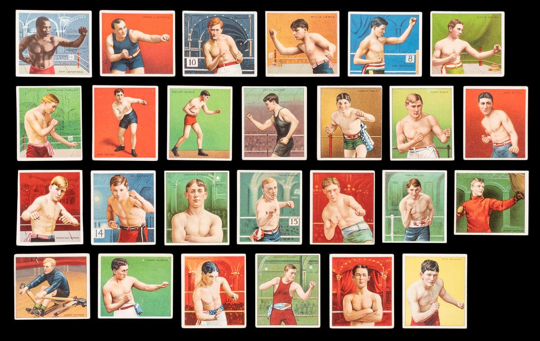 [CIGARETTE CARDS]. A Group of 30 “Series of Champion Athlet... (1 of 1)
