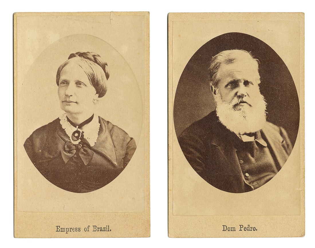 [PHOTOGRAPHS]. DOM PEDRO II, EMPEROR OF BRAZIL (1831-1889) ... (1 of 1)