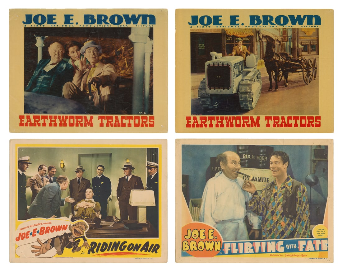 [BROWN, Joe E. (1891-1973)]. Group of Four Color Lobby Card... (1 of 6)