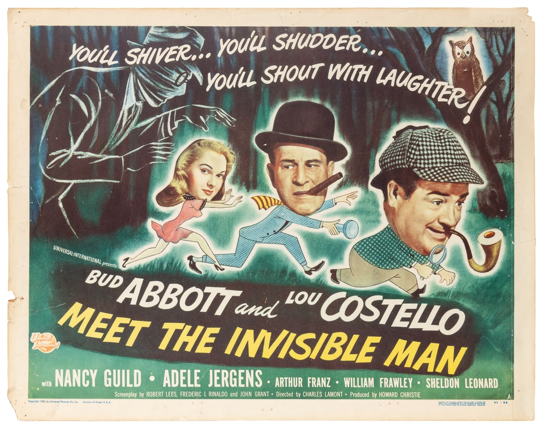Abbott & Costello Meet the Invisible Man. Universal Interna... (1 of 1)
