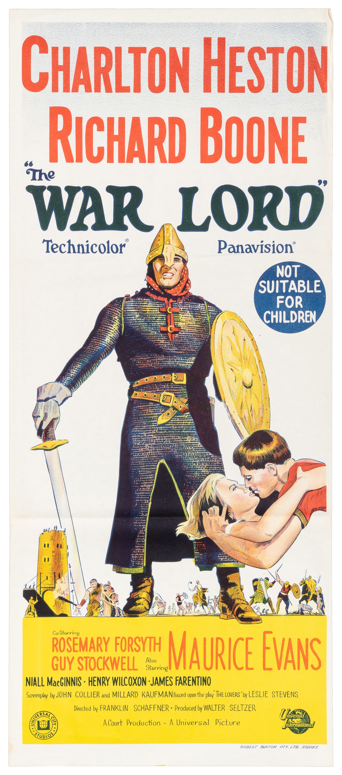 [AUSTRALIAN DAYBILLS]. Group of 5 movie posters. Various st... (1 of 5)