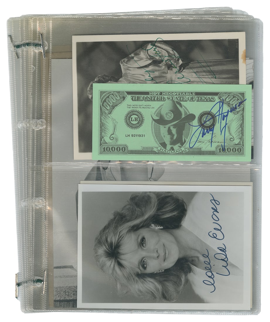 Collection of signed actors and entertainers publicity phot... (1 of 4)