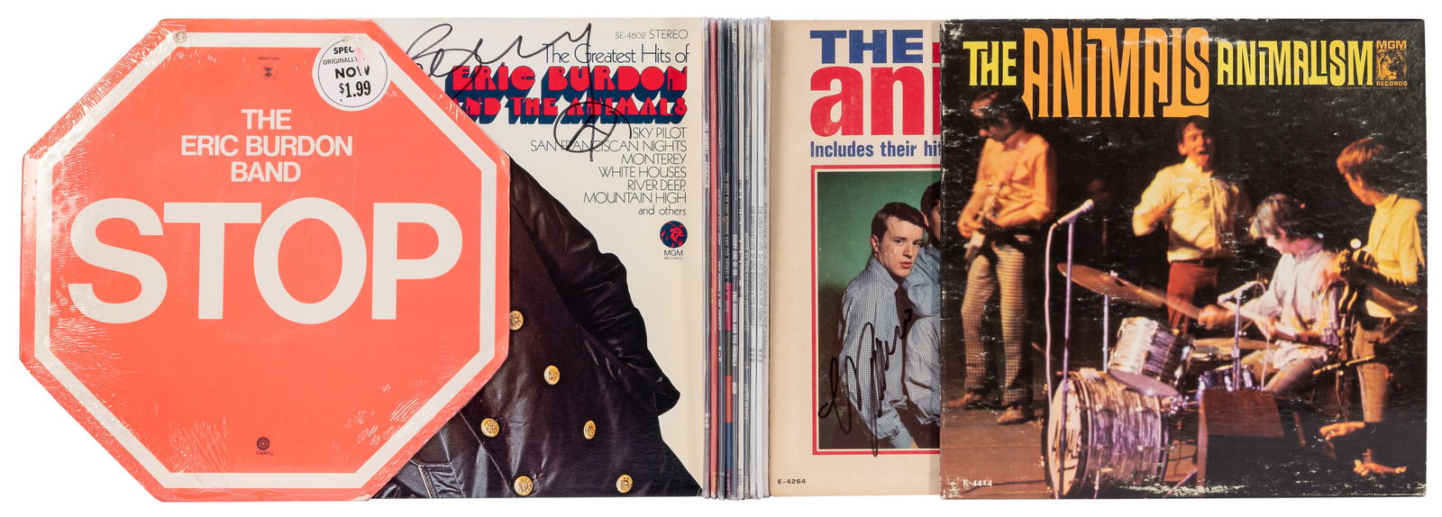 [THE ANIMALS]. Collection of Eric Burdon and The Animals Ep... (1 of 4)
