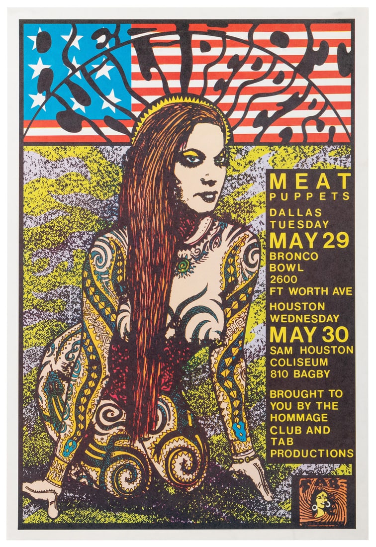 KOZIK, Frank (1962 – 2023). Red Hot Chili Peppers. 1990. Of... (1 of 1)