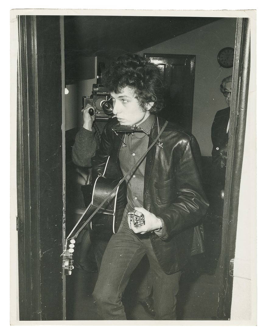 Bob Dylan Royal Albert Hall Press Photo. Glossy Photograph Auction