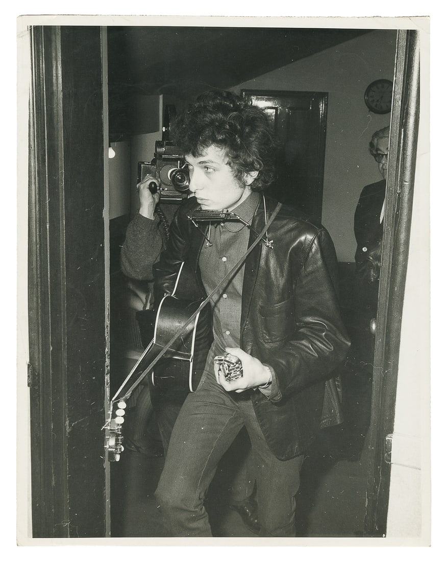 Bob Dylan Royal Albert Hall Press Photo. Glossy Photograph Auction