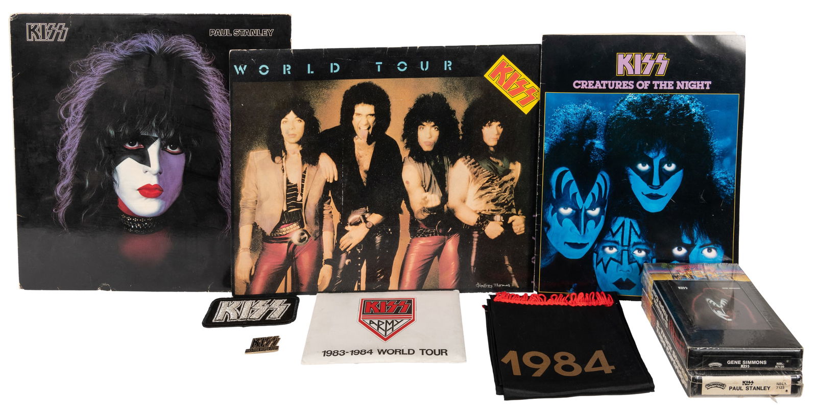Group of KISS 1983-84 World Tour Items and Other Memorabili... (1 of 1)