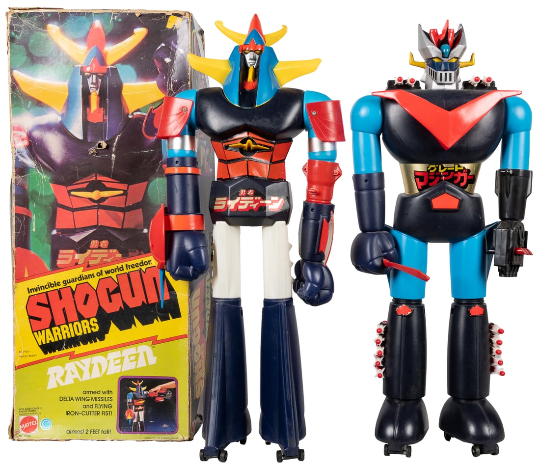 Pair of Mattel Shogun Warriors Jumbo Figures. 1970s. Includ... (1 of 2)