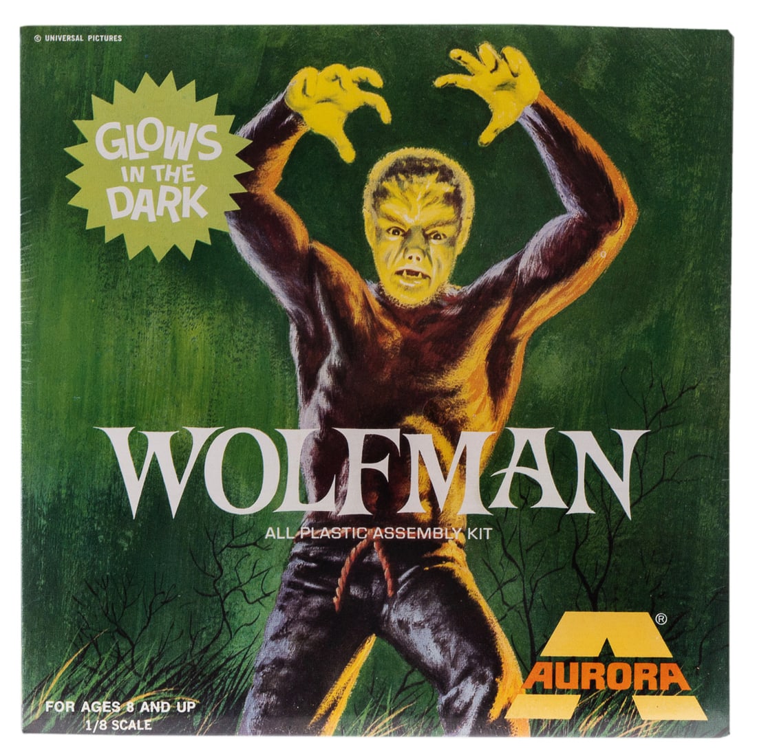 Aurora Wolfman Glow in the Dark Sealed Model Kit. Aurora, 1... (1 of 1)