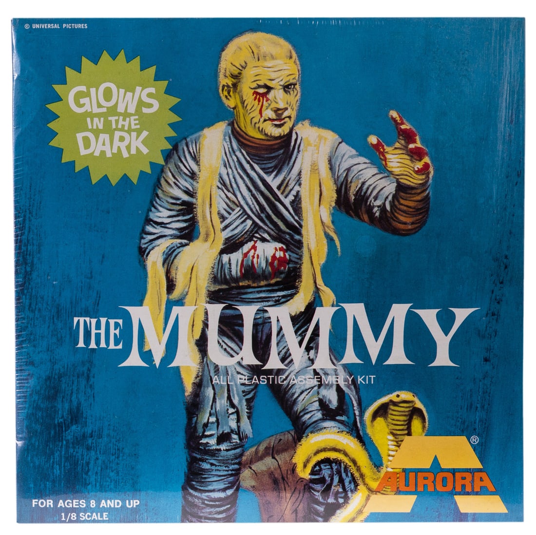 Aurora The Mummy Glow in the Dark Sealed Model Kit. Aurora,... (1 of 1)