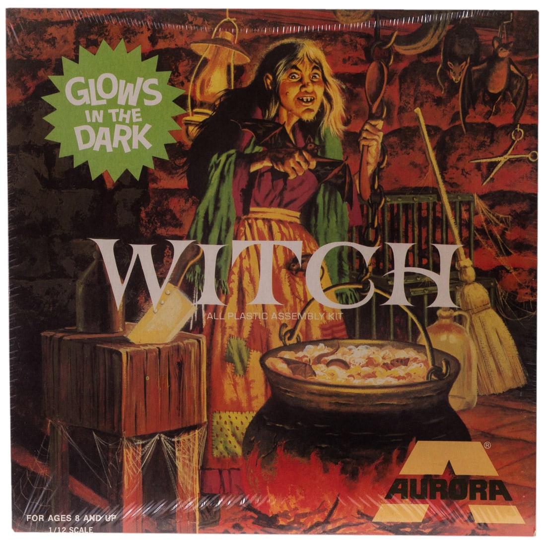 Aurora The Witch Glow in the Dark Sealed Model Kit. Aurora,... (1 of 1)