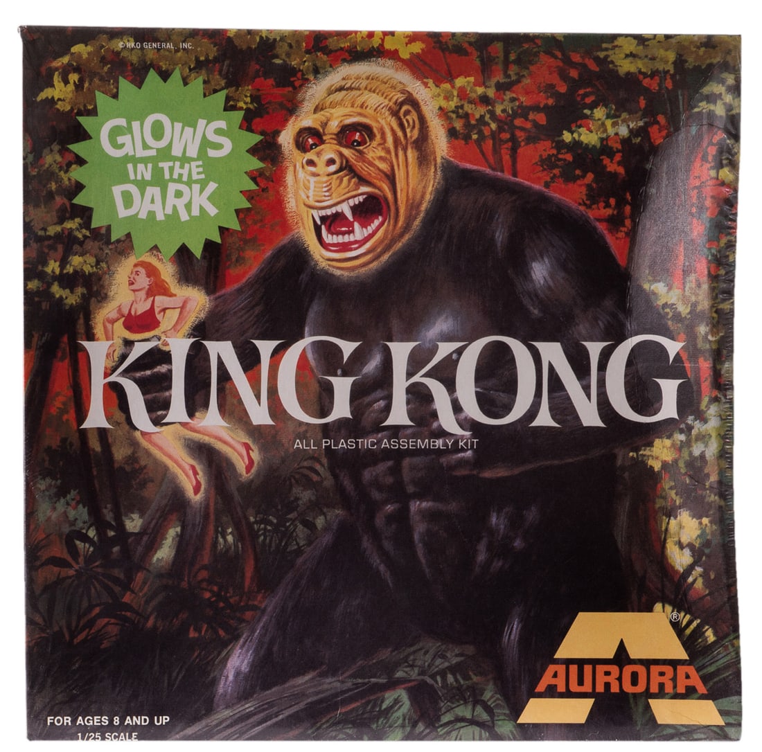 Aurora King Kong Glow in the Dark Sealed Model Kit. Aurora,... (1 of 1)