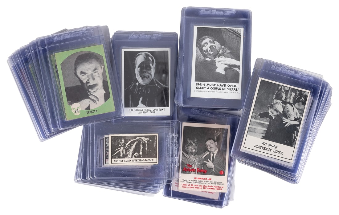 Collection of 1960s Monster Movie and Television Trading Ca... (1 of 1)