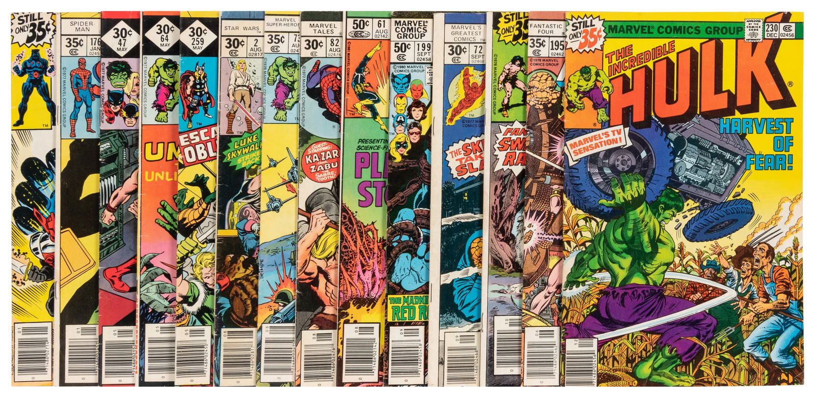 Group of 93 Assorted DC and Marvel Comics. (D. C., Marvel, ... (1 of 12)