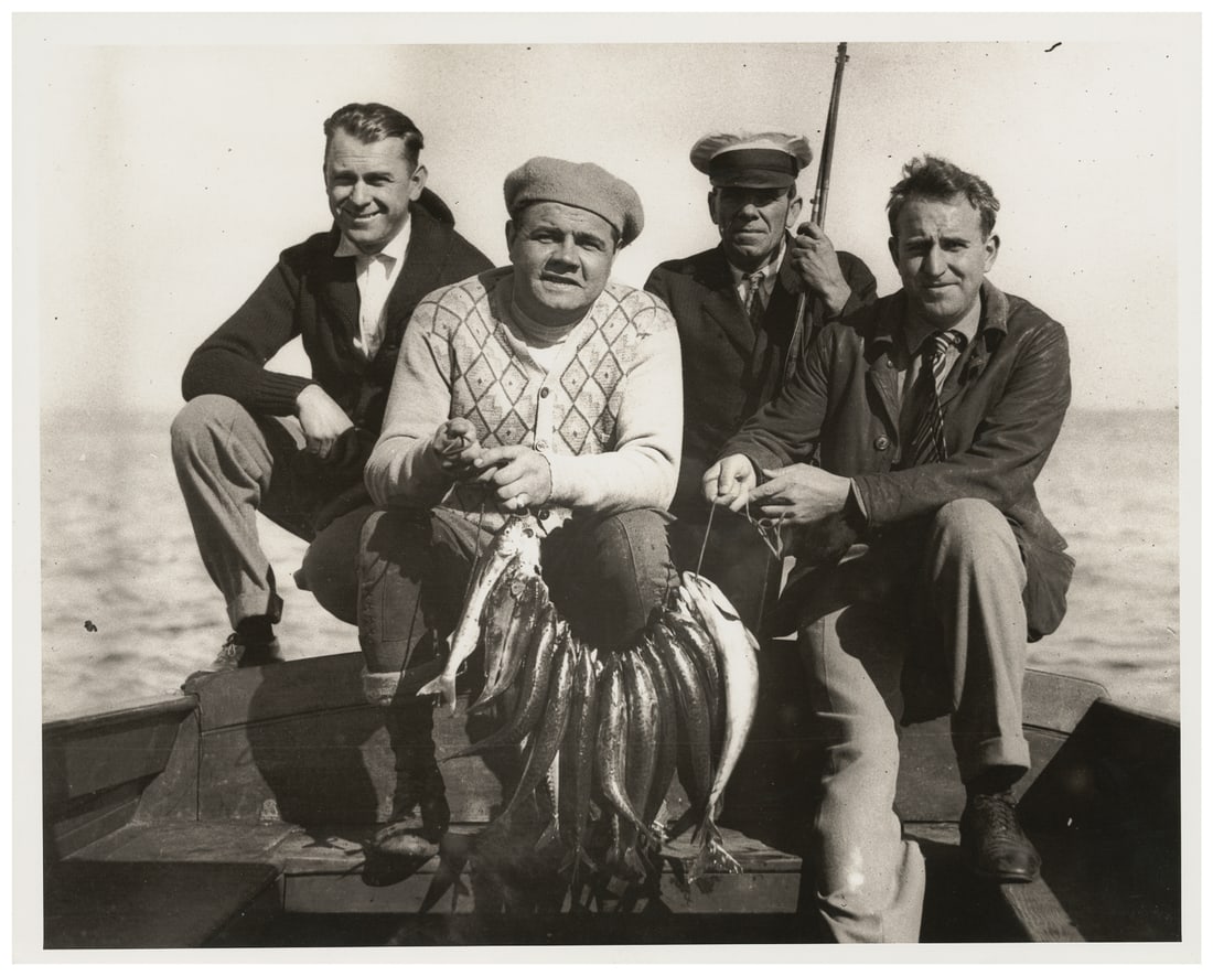 [BASEBALL]. [RUTH, George Herman “Babe” (1895-1948)]. Overs... (1 of 1)