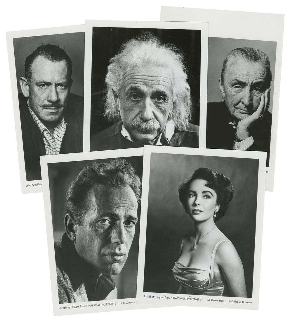 [HALSMAN, Philippe (1906-1979), photographer]. A group of 5... (1 of 1)