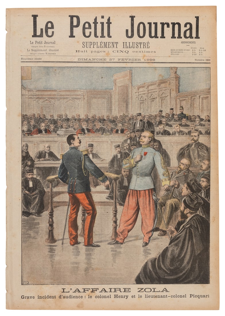 [ANTI-SEMITISM]. -- [DREYFUS AFFAIR]. Le Petit Journal. Sup... (1 of 2)