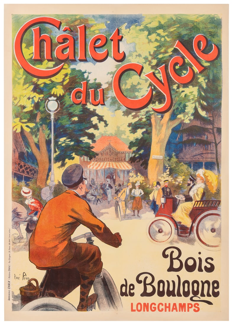 PEAN, Rene (1875 – 1955). Chalet du Cycle. 1899. Paris: Cha... (1 of 1)