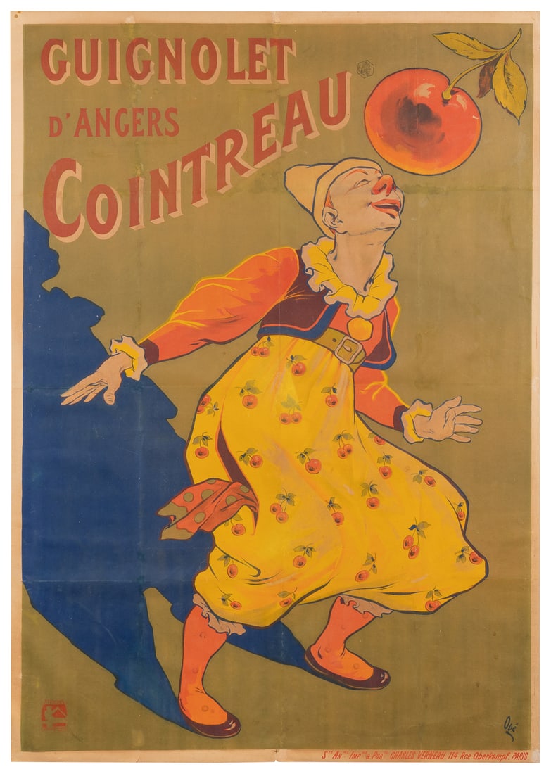 OGE, Eugene (1861 – 1936). Guignolet d’Angers Cointreau. Pa... (1 of 1)